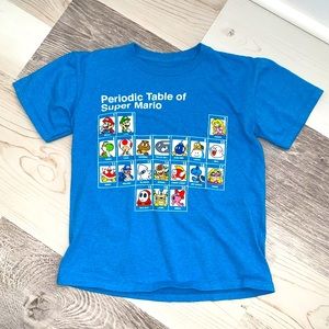 Periodic Table of Super Mario Tee